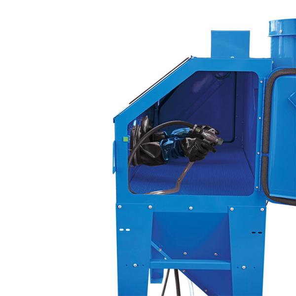 Sandstrahlkabine Typ 420l mit Absaugung